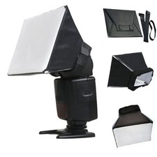 Softbox Flash Rimbalzo Diffusore Speedlight Speedlite Canon 600EX-RT 580EX 430EX II