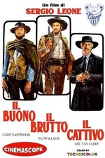 Poster Manifesto Locandina Cinema Film Western Sergio Leone Stampa 50x70 Cm.