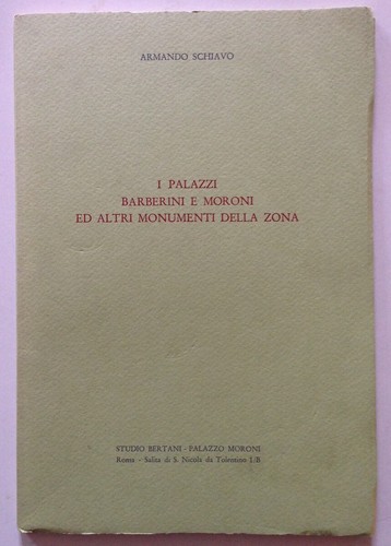 Schiavo palazzi barberini - schiavo,