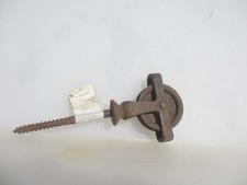 Puleggia in ferro vintage