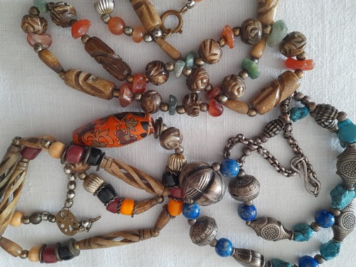 Lotto tre collane vintage