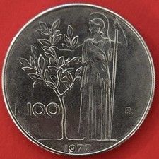 100 LIRE ( 1977 ) • Moneta