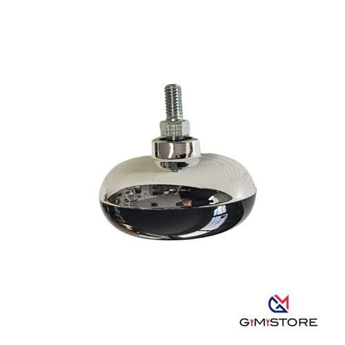 Piedino ruotante plastica - ruotante,