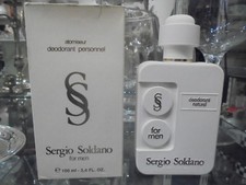 SERGIO SOLDANO for men Deodorant atomiseur 100 ml RARE VINTAGE deodorante