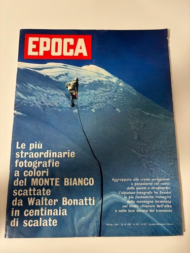 Rivista epoca walter bonatti - rivista,