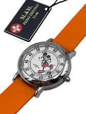 PRIMO EMPORIO Orologio Disney Topolino Mickey Mouse ORE SALTANTI JUMP UNISEX