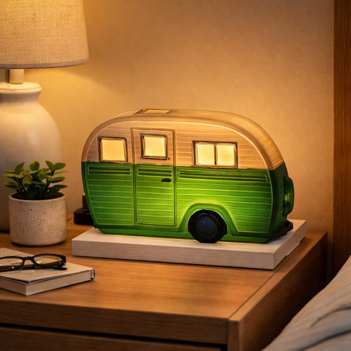 Luce notturna design caravan