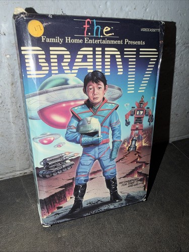Brain vhs tape 1982 - brain,