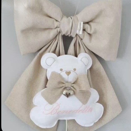Fiocco nascita per bambina - , e
