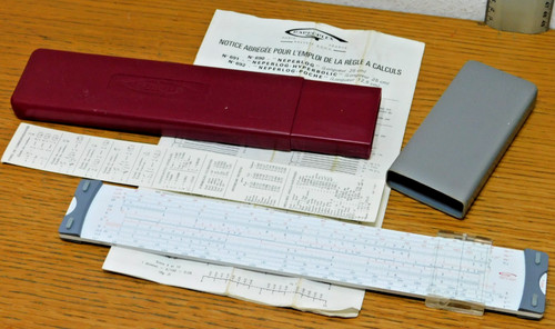 Vintage regle calculs - vintage, à