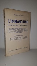 Frazzoni L'IMBIANCHINO decoratore stuccatore varie tecniche Manuali Hoepli 1966