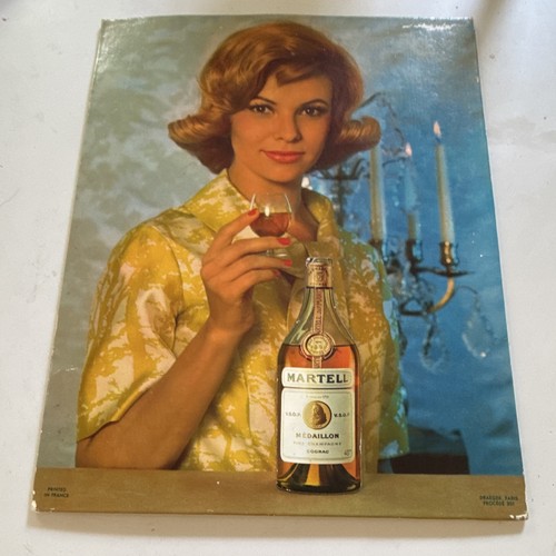 Martell carton publicitaire