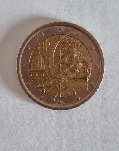 Moneta euro giochi invernali - moneta,