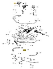 Motore lame DX trattorino