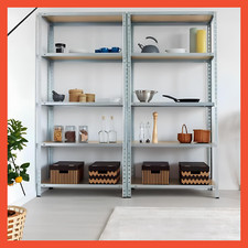 Scaffale in Metallo e Legno