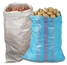 SACCHI RAFIA in polipropilene per la raccolta di Olive, Grano, Patate, Frutta