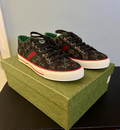 Gucci tennis 1977 nero avorio - gucci,