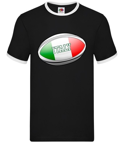 Bandiera italiana rugby sfera - rugby,
