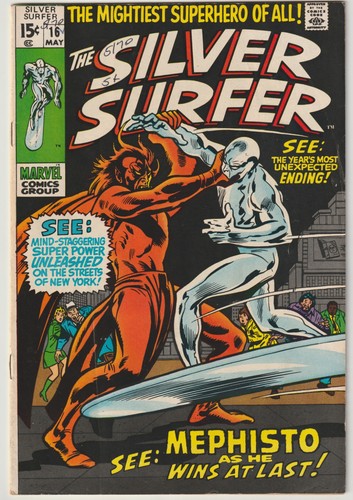 Silver surfer mephisto - surfer,