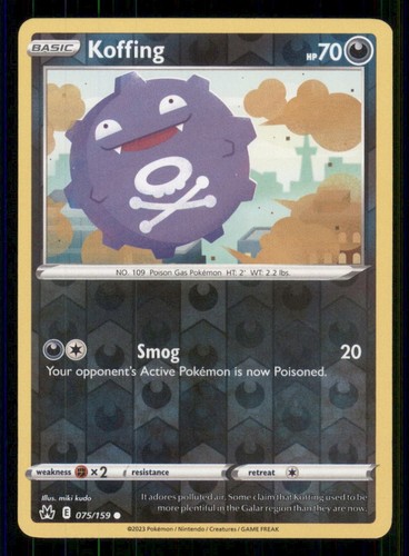 Koffing crown zenith - koffing,