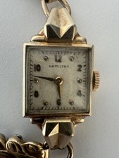 Orologio Art deco Hamilton Oro 14 Kt