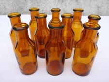 5 X Vecchie Bottiglie Di Vetro