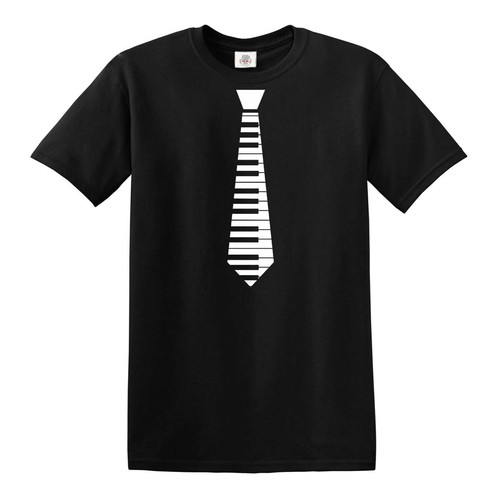 Shirt cravatta pianoforte - t-shirt,