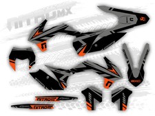 Kit Grafica NitroMX per KTM EXC EXC-F 125 250 300 350 450 2014 2015 2016 Enduro