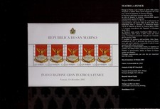RARITA’. SAN MARINO. 2003