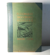 DIZIONARIO ENCICLOPEDICO MODERNO VOLUME SECONDO LIBRO ILLUSTRATO DA COLLEZIONE