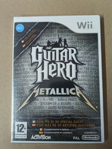 Guitar hero metallica - guitar, wii