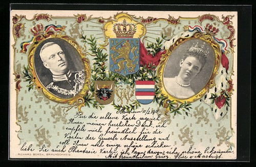 Cartolina ritratti della
