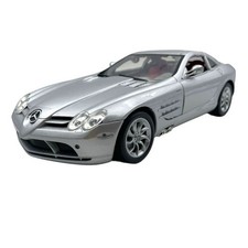 Modellino Auto Motormax 1/12 Mercedes-Benz SLR McLaren Silver