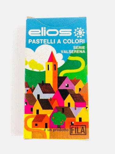 Scatola pastelli colori - scatola,