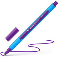 SCHNEIDER - SLIDER EDGE BALLPOINT PEN - VIOLET - PACK OF 10 - XB