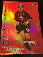 Football Champions - Massimo Ambrosini- Milan  - 2002-03 Foil - Scuola Calcio