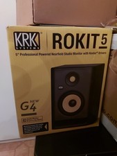 KRK RP5 G4  Studio Monitor Speaker - Black (Pezzo)