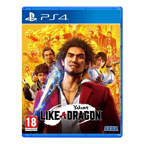 Yakuza like dragon ps4 - ps4, (sp)