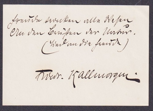 Friedrich kallmorgen pittore - kallmorgen,