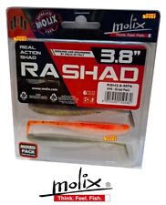 MOLIX RA SHAD 3,8'' COLOR MP6 MIXED PACK SPINNING MARE SPIGOLA  BASS