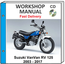 SUZUKI RV125 VAN VAN 2003 2004
