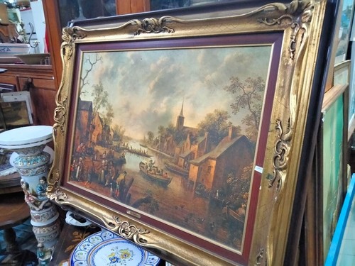 Quadro tela cornice in - cornice,
