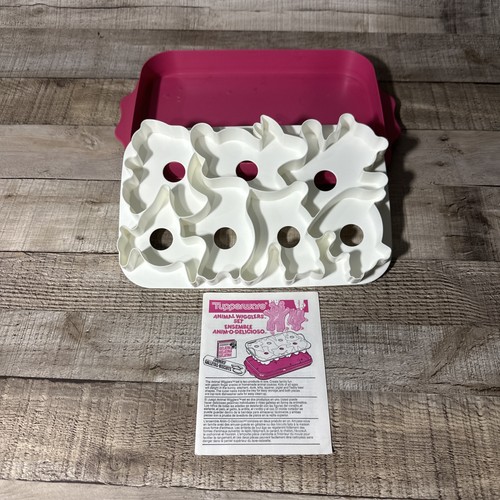 Tupperware animal wigglers - wigglers, set