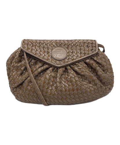 Fendi shoulder bag brown - shoulder,