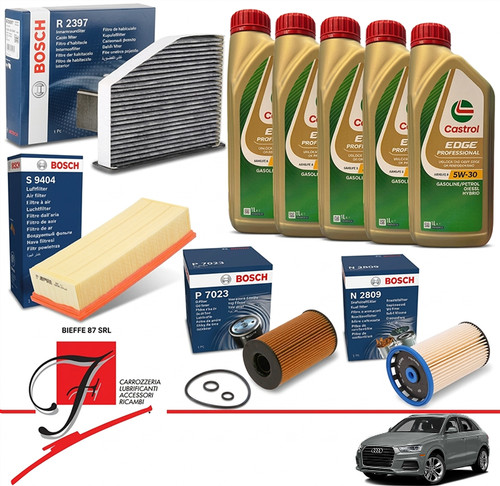 Kit tagliando filtri bosch 5 - tagliando, 4