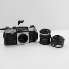Hanimex Praktica Super TL 35 mm fotocamera reflex pellicola con obiettivo trovato NON TESTATO!!