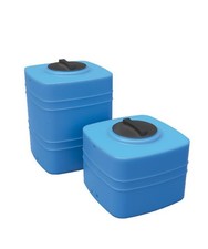 Serbatoio esterno cubico 230 litri in polietilene per acque potabili Rototec Q20