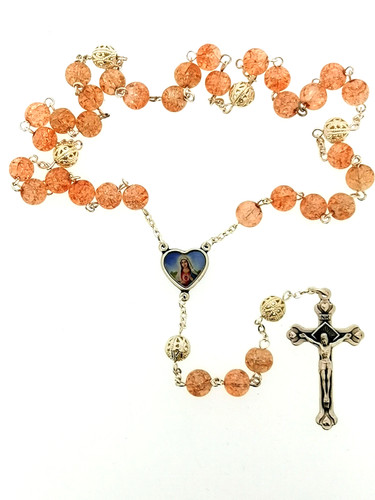 Rosary handmade with round - rosary,handmade,