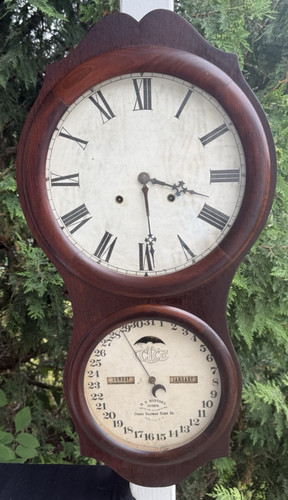 Antico orologio parete - da,