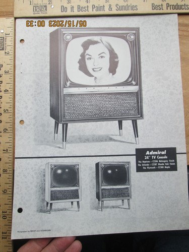 Console admiral c25b6 - console, 24"